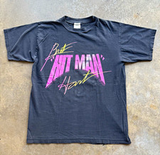 1995 Bret Hart Hit Man Wrestling Shirt - Titan Sports WWF
