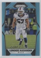 2017 Panini Prizm Light Blue Prizm 182/199 Lorenzo Alexander #94 0c2