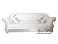 Schlafsofa 3 Setzt Bettgestell Und Matratze Chesterfield Modern Kunstleder O