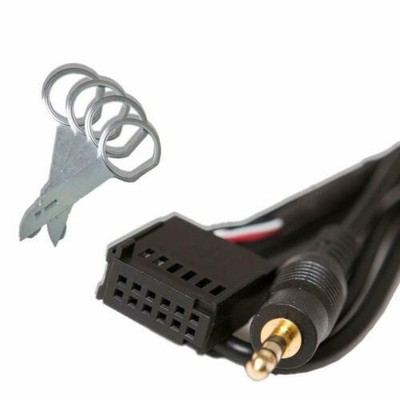 Ford S-Max AUX IN Input Adapter für iPod MP3 mit Radio Release Pins Schlüssel