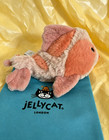 Jellycat Fantail Goldfish Fluffy Pink Orange Fish Plush Stuffed Toy Sea Creature — photo 4
