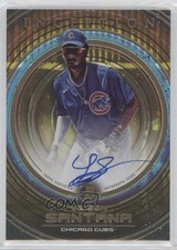 2022 Bowman Inception Prospect Gold Foil 7/50 Yeison Santana #PA-YSA Auto 0c6