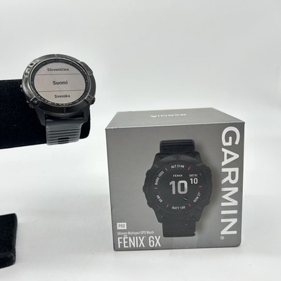 Garmin fenix 6X PRO   GPS-Multisport-Smartwatch mit 1,4 Zoll Display, vorinstall