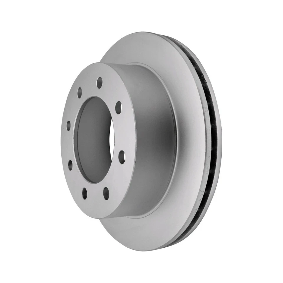 Original ACDelco para GMC Sierra 2500 1999-2010 Rotor de freno trasero recubierto de hierro fundido Foto 3 de 4