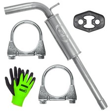 Mitteltopf Auspuff für Audi A1 8X Fließheck 1.2 TFSI (2010-04/2015)