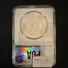 PGA MS64 1890 Morgan Silver Dollar $1 Philadelphia Mint Business Strike 0.900 — photo 2