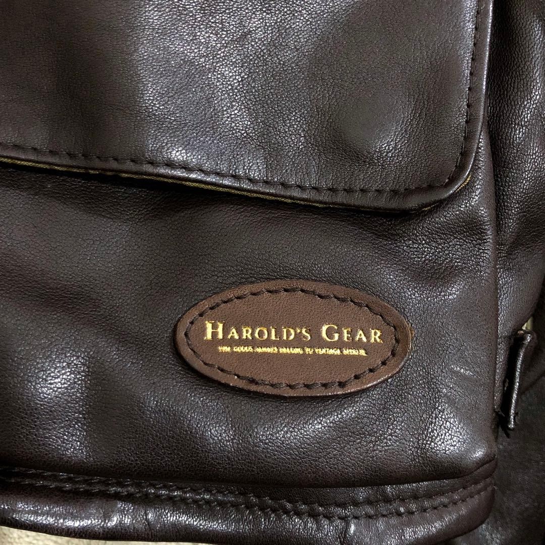 HAROLD'S GEAR Harold's Gear Berry Short Leather Jacket image 8