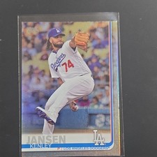 Topps 2019 Kenley Jansen Los Angeles Dodgers MLB Baseball Card #129