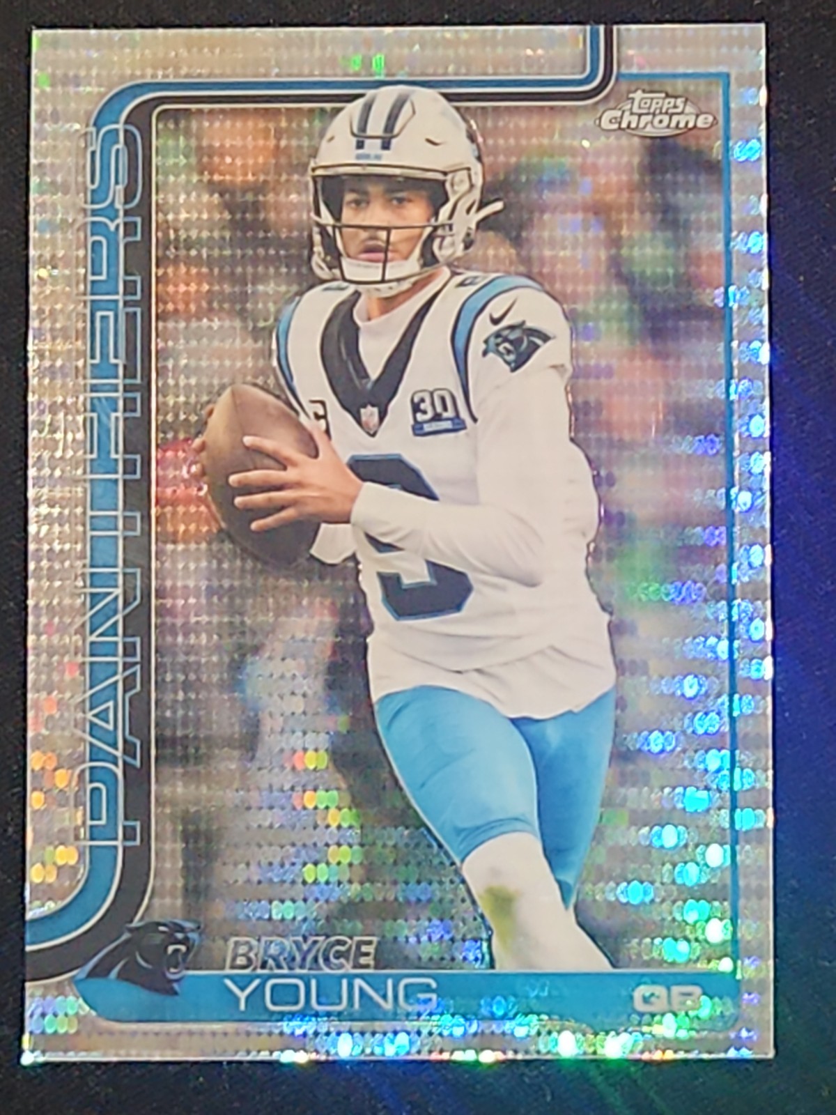 2025 Topps Chrome - Bryce Young #40 Pulsar Refractor