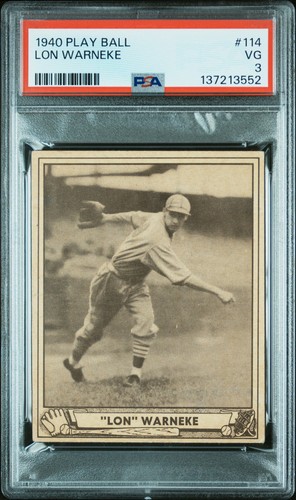 1940 Lon Warneke #114