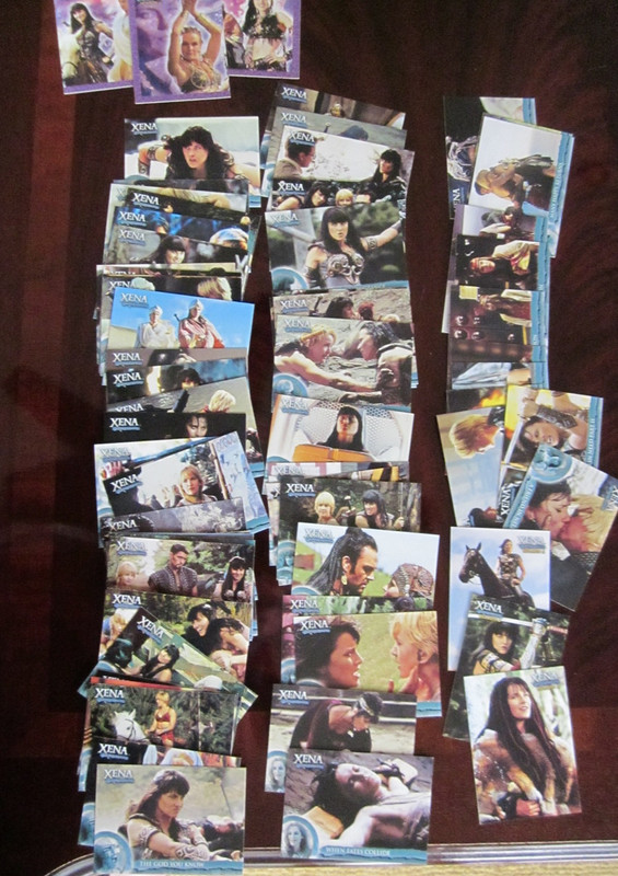 XENA WARRIOR PRINCESS COMPLETE Set SEASON 6 TRADING CARDS  1 - 72