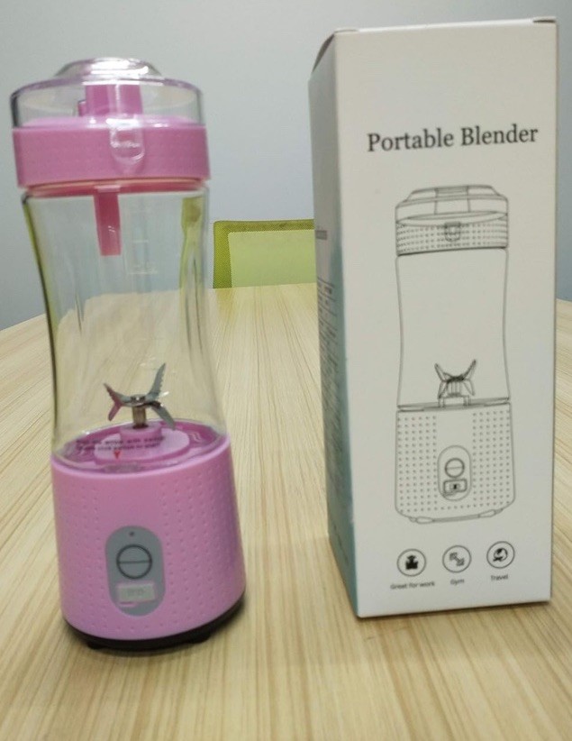 Portable Blender With USB Rechargeable Mini Kitchen Fruit Ju