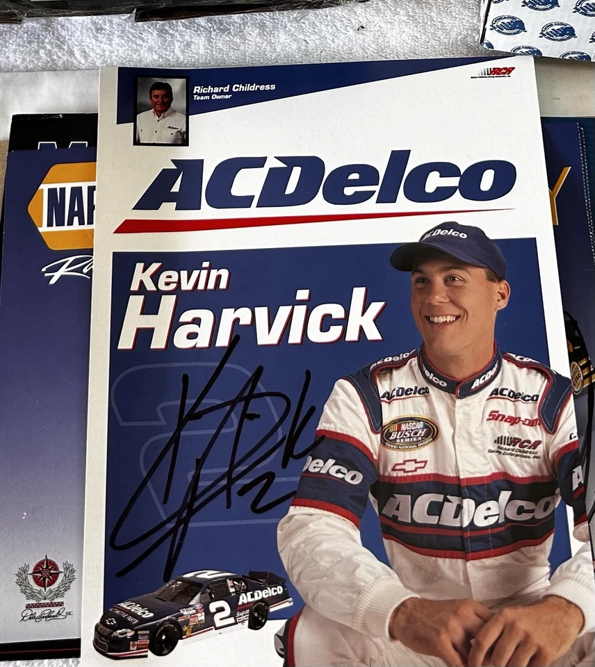 LOT Kevin Harvick 1/24 Signed Porter Cable/AC Delco - Image 3 of 4