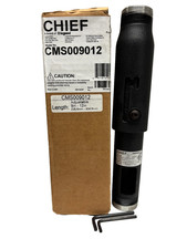 Chief CMS009012, 9-12" Adjustable Extension Column, Black - New Open Box 