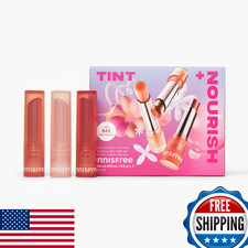 innisfree Tint  Nourish Dewy Tint Lip Balm Trio, Limited Edition Korean Beauty