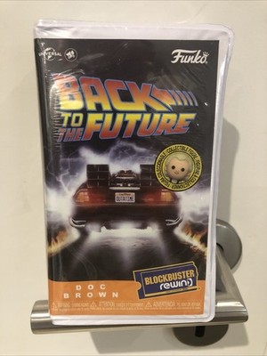 Funko Pop Rewind Blockbuster- Back to the Future - Doc Brown - Neu Find Chase !?
