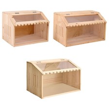 Chicken Brooder Box Quail Cage Wood