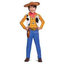 Smiffys Disney Pixar Toy Story 4 Woody Deluxe Costume Size 3T-4T 