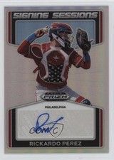 2022 Panini Prizm Draft Picks Signing Sessions Rickardo Perez #SS-PZ Auto qw7