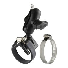RAM-B-108B-A-237U RAM Strap Hose Clamp Mount with 1/4"-20 Stud...