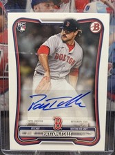 2026 Bowman Base Rookie Auto - Payton Tolle (RC) Boston Red Sox