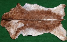 Luksusowy dywan z koziej skóry włosy na powierzchni rozmiar 34 "x22" skóra zwierzęca skóra koza skóra G27