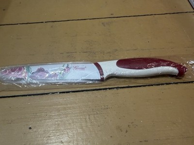 Genius Rosen Küchenmesser klein Knife Red Rose 19cm