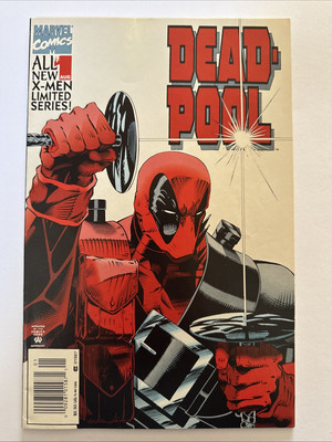 Deadpool #1 V2 Limited Series 1994 Newsstand Variant 1st Appearance Dr Killebrew
