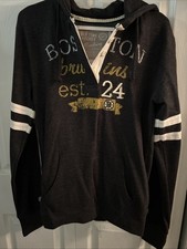 NWT Old Time Hockey Boston Bruins Hoodie EST 24 Women's  XL MSRP $80