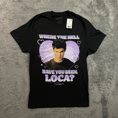 #ad #ad Twilight Saga Jacob Black Where The Hell Have You Been Loca Womens M Tee $20.00