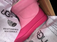 New UGG Mini Mod Boots Pink Youth Size 4
