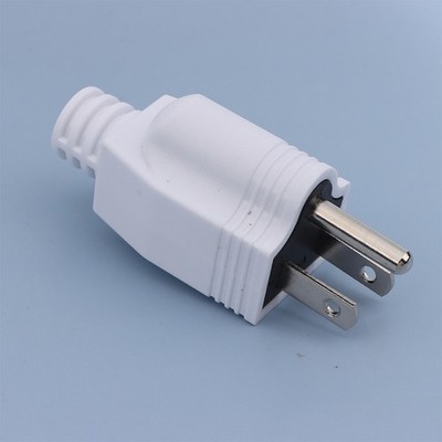 US American 3 Pin 5-15P AC Electrical Power Male Plug Adaptor Cord Connector