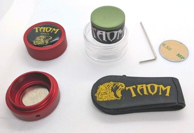 TAOM MAGNETISCHER ROTER KREIDEHALTER & TAOM ORIGINAL GRÜN V10 PRO KREIDE & KOSTENLOSER VERSAND