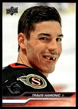 2023-24 Upper Deck Travis Hamonic Ottawa Senators #595