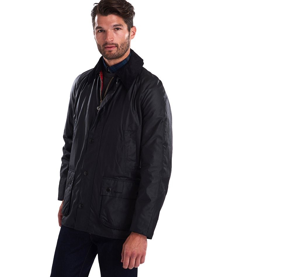 Barbour Men's Ashby Wax Jacket (Black, XXXL) image 9