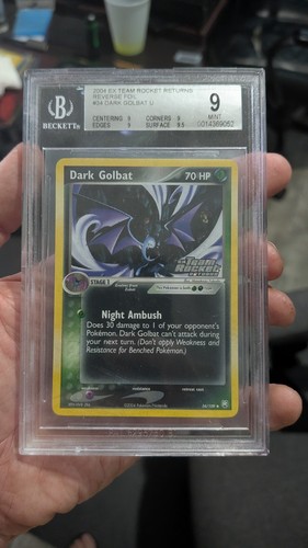 Dark Golbat graded PSA 9 for sale on eBay