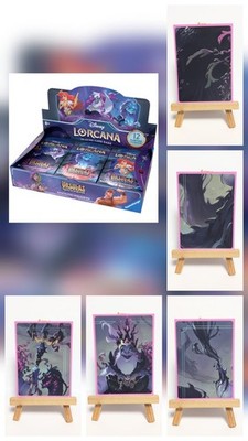 Lorcana Ursula's return history cards lorecards picture cards sleeved DE
