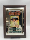 Vintage Drink Coca-Cola Delicious And Refreshing Mirror LADY