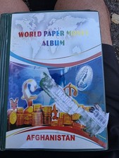 World Paper Money Collection - Afghanistan, Uzbekistan, Bhutan, Myanmar, Pakist…