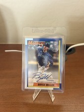 2025 Topps Update Series - 1990 Topps Baseball Autographs Bryce Miller #90B2-BM