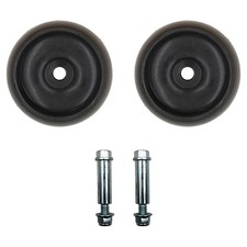  2 New Replacement Deck Wheels W/ Bolts  Nuts Fits John Deere
