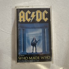 AC/DC - Who Made Who - Cassette Tape - 1986 Atlantic