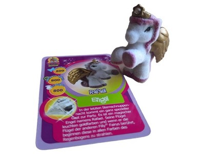 Filly Rafael Engel Spielfigur Sammelfigur Einhorn mit Karte