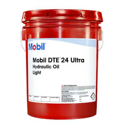 Mobil 125356 Hydraulic Oil, Pail, 5 Gal, Dte 24, Iso Grade 32