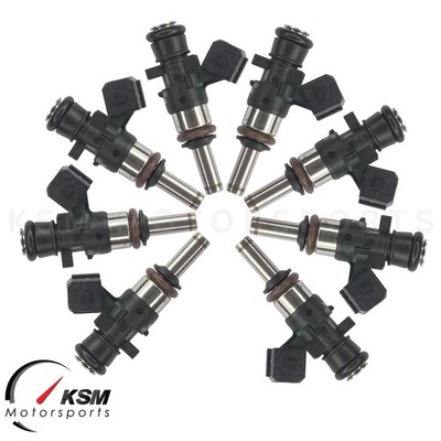 8 x 850cc 81lb Fuel Injectors fit Bosch EV14KT Long Nozzle E85 LS3 LS7 LSA
