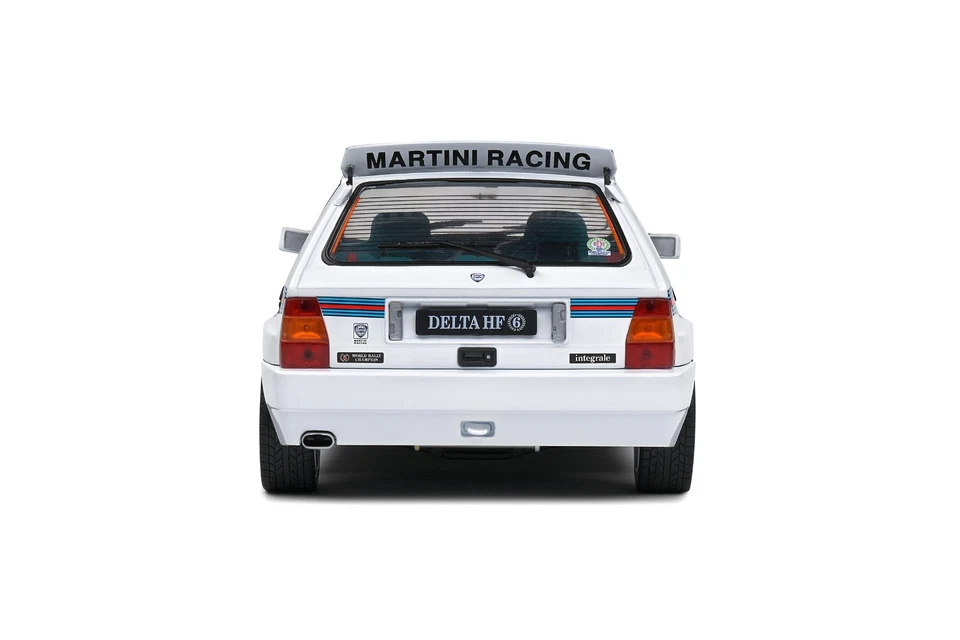 Lancia Delta HF Integrale EVO 1 Martini 6 White Bianco 1992 Solido 1:18 Nuovo - Immagine 3 di 4