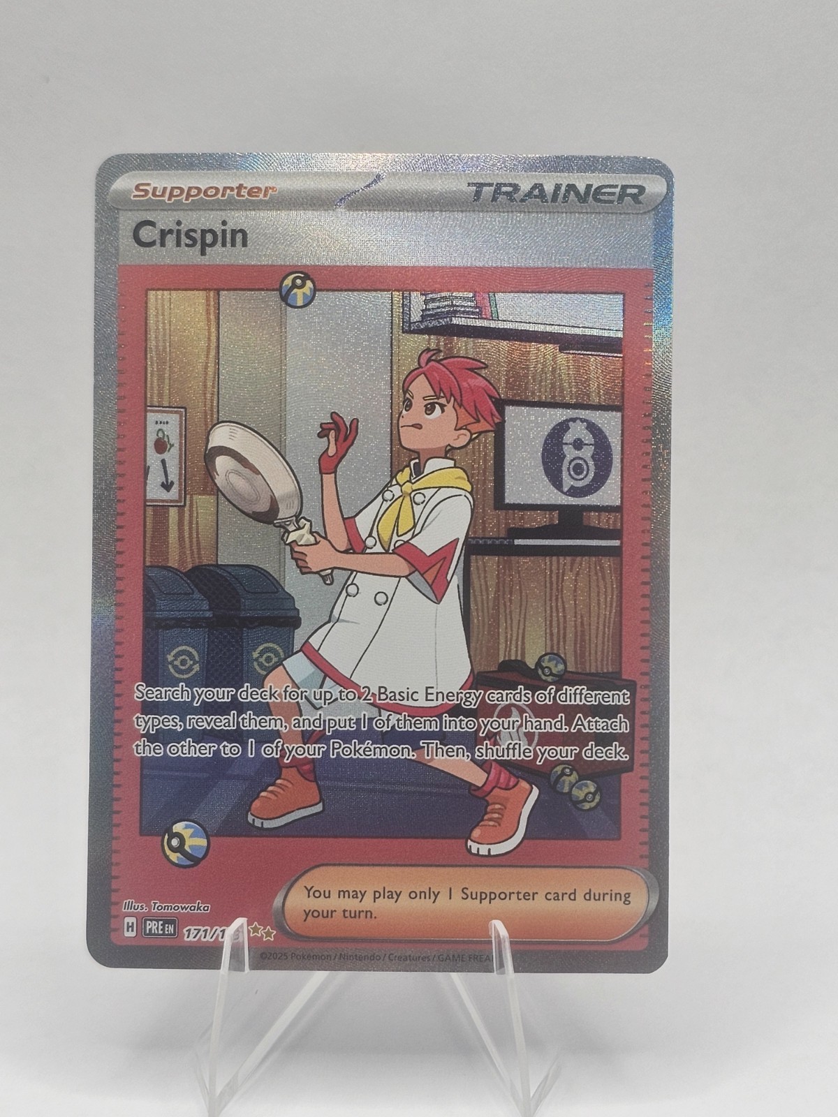 Pokémon TCG Crispin- 171/131 SIR Prismatic Evolutions NM