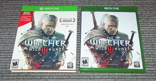 The Witcher 3: Wild Hunt with Slipcover (Xbox One) Fast Free Shipping