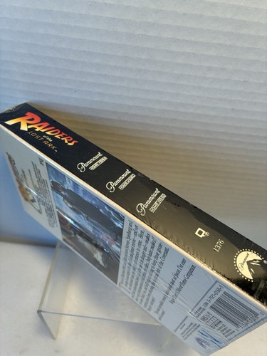 Raiders of the Lost Ark VHS 1989 Watermark Diet Coke Sealed Indiana Jones - Picture 6 of 6