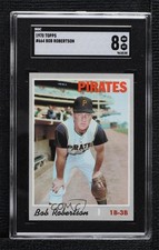 1970 Topps High # Bob Robertson #664 SGC 8 2d2